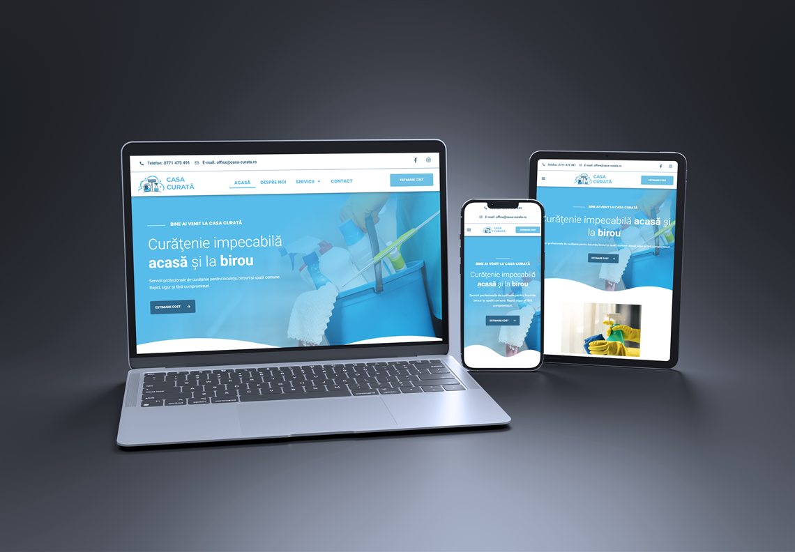 Proiect VMWeb: Casa Curată
