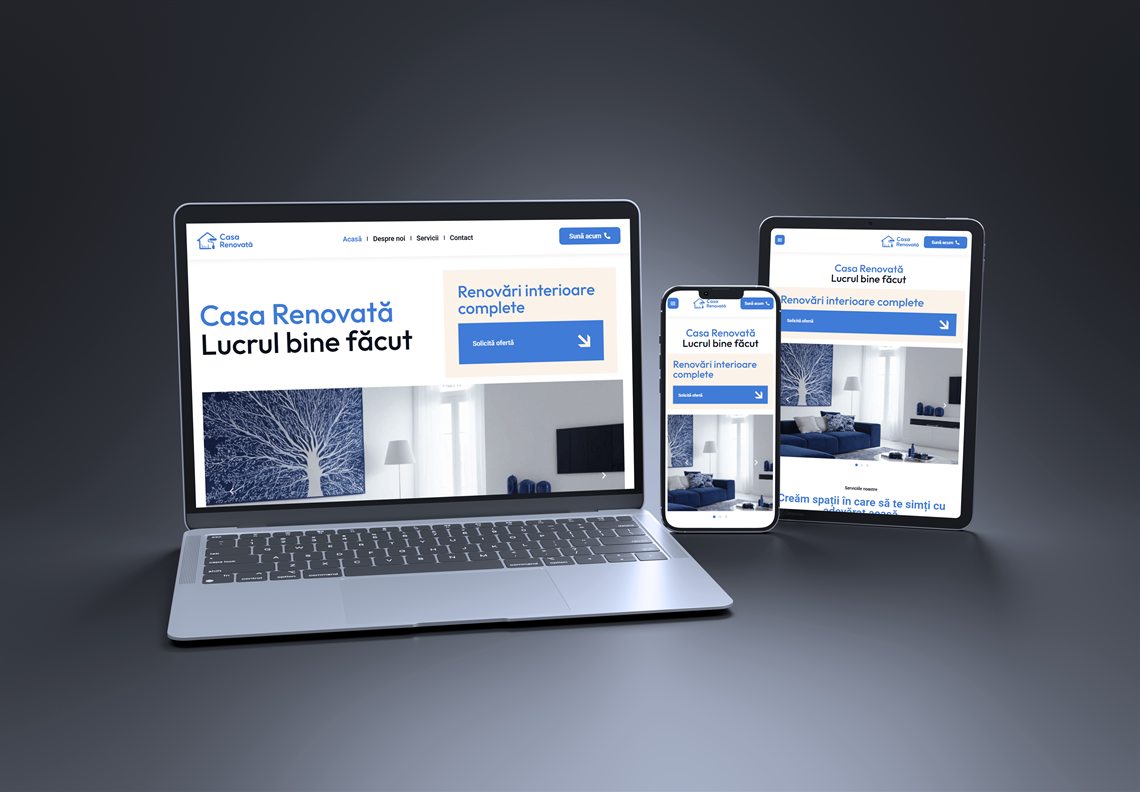 Proiect VMWeb: Casa Renovată